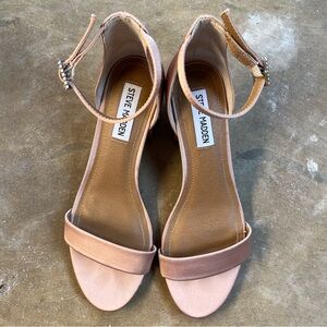 STEVE MADDEN BLUSH ANKLE STRAP HEEL